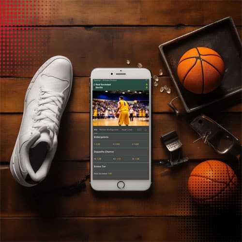 NBA Live Streams auf einem Handy